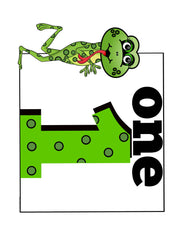 Frog Number One - 8x10 Print Sign