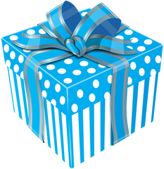 20 Blue Presents - Gifts - Gift Wrapped Bundle