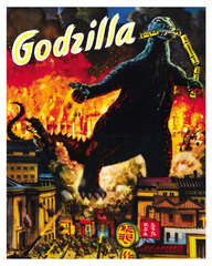 Godzilla Poster Print