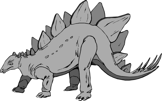 Prehistoric - Dinosaur Gray