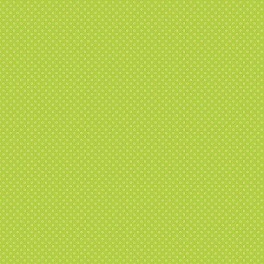 Lime Green Polkadot dots Background 12 x 12