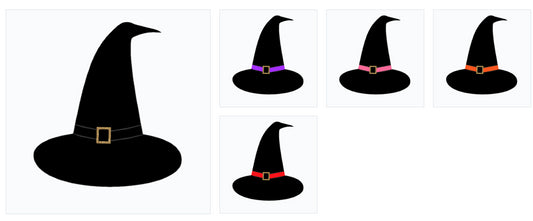 The Witch Hat with a Gold Buckle