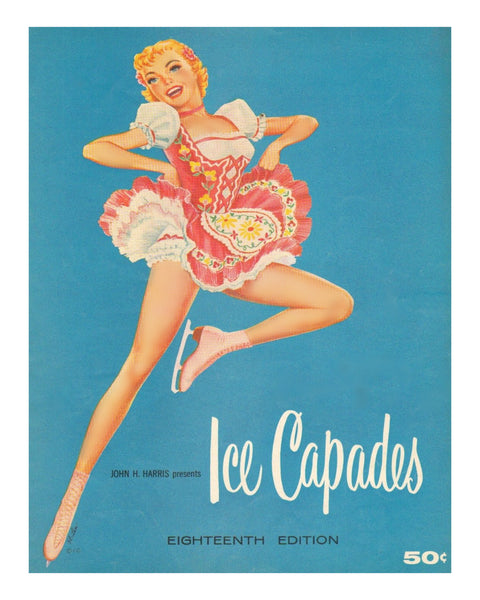Ice Follies - Ice Capades 8X10 Vintage Print #4