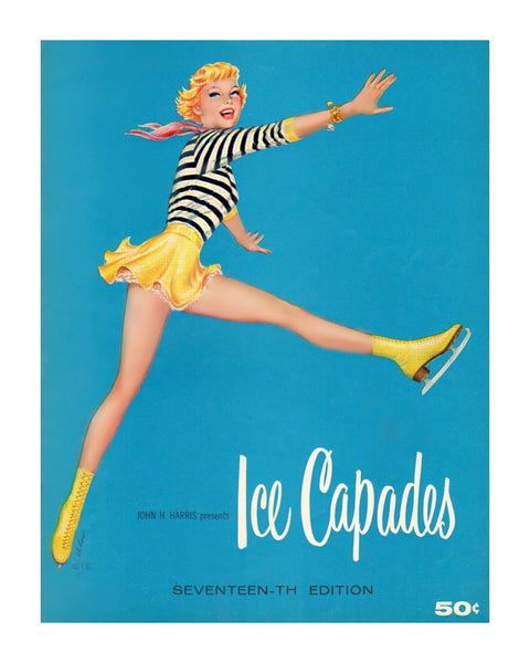 Ice Follies - Ice Capades 8X10 Vintage Print #5