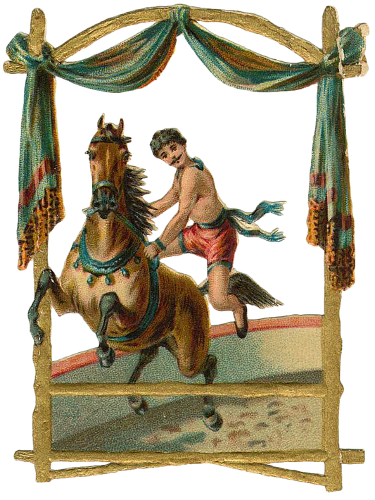 Vintage Circus Horse