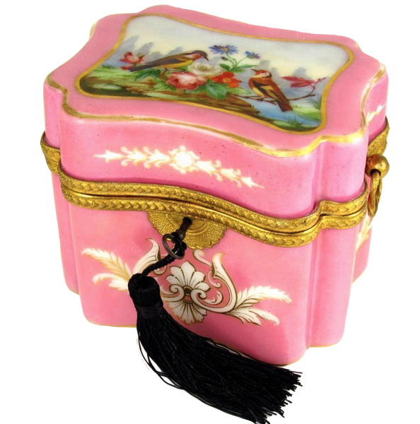 Antique Limoges -Beautiful Pink