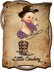Little Cowboy Clip Art