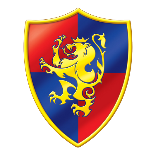 Medieval Coat Of Arms Lion Shield