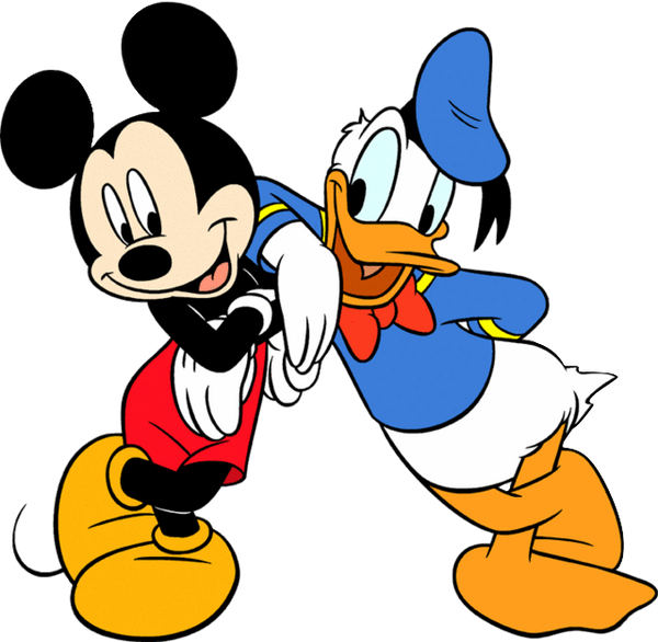 Mickey Mouse & Donald Duck