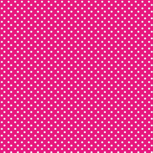 Bright Pink with tiny white dots Background