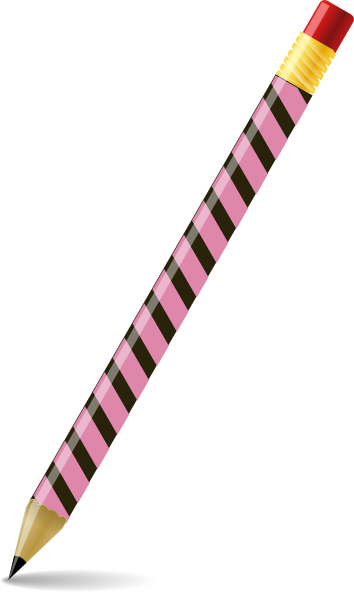 6 Pink Pencil Images