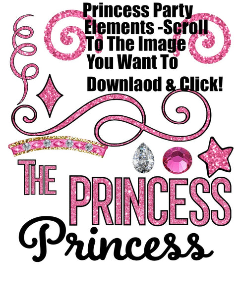 Princess Party Elements Bundle