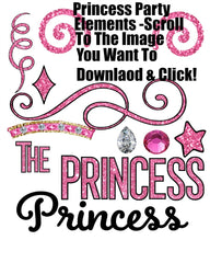 Princess Party Elements Bundle