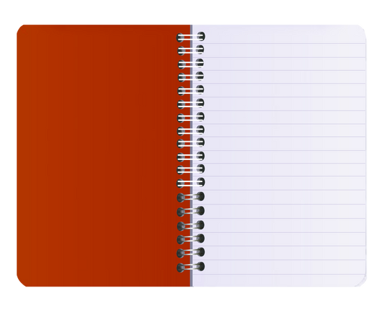 Red Notebook  Pad Paper