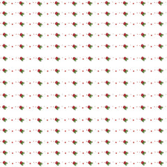 Red Rosebuds 12x12 Background