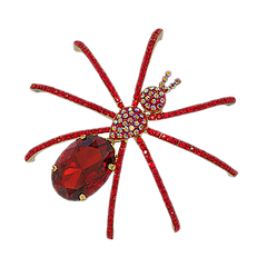 Red Jeweled Spider