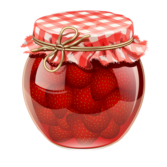 Strawberry Jam  PNG Clip Art