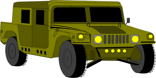 Hummer Truck  Car Jeep Green Military Automobile