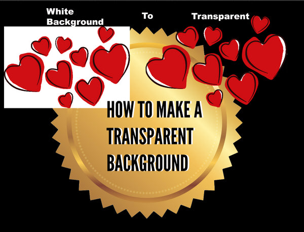 How To Make A Transparent Background & Make a PNG