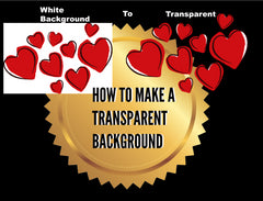 How To Make A Transparent Background & Make a PNG