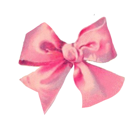 Small Vintage Victorian Pink Bow