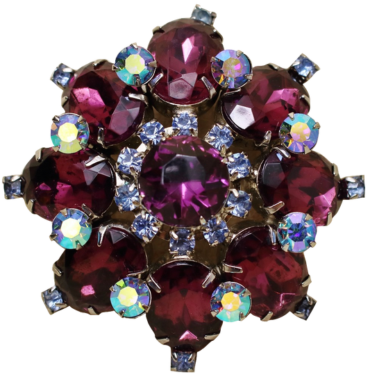 Beautiful Jeweled Brooch