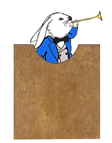 White Rabbit PNG image - Alice in Wonderland Peeking Rabbit in Pocket