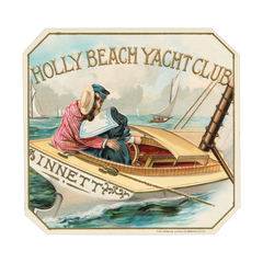 Yacht Club Vintage Label